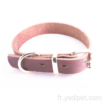 collier en cuir de chien usine en gros collier